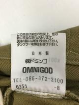 OMNIGOD◆ボトム/2/コットン/BEG/無地/53-616Z_画像6