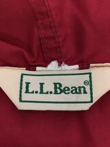 L.L.Bean◆ナイロンジャケット/-/ナイロン/レッド/80s/三角タグ/ネイティブ_画像3