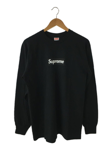 Supreme◆長袖Tシャツ/M/コットン/BLK/20FW Box Logo L/S Tee