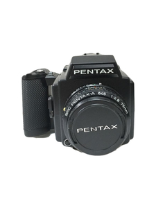 PENTAX◆中判フィルムカメラ/645/動作未確認/電池液漏れ有