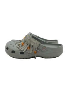 crocs◆サンダル/US10/GRY