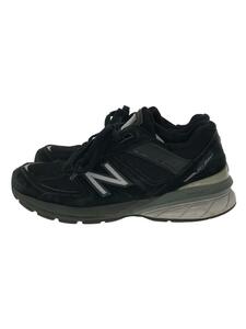 NEW BALANCE◆990v5/M990BK5/ローカットスニーカー/25cm/ブラック