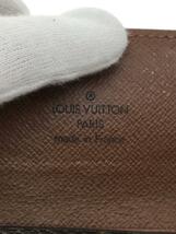 LOUIS VUITTON◆ミュルティクレ4_モノグラム_BRW/レザー/BRW/総柄/レディース_画像3