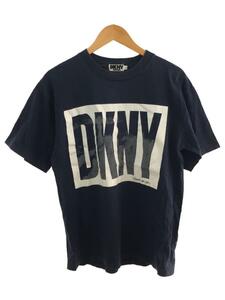 DKNY(DONNA KARAN NEW YORK)◆Tシャツ/M/コットン/NVY/プリント/自由の女神