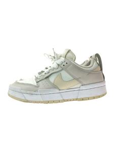 NIKE◆DUNK LOW DISRUPT_ダンク ロー ディスラプト/24.5cm/CRM/使用感有