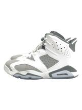 NIKE◆JORDAN 6 RETRO WHITE/MEDIUM GREY-COOL/29cm/GRY/ct8529-100_画像1