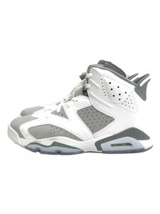 NIKE◆JORDAN 6 RETRO WHITE/MEDIUM GREY-COOL/29cm/GRY/ct8529-100