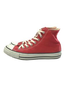 CONVERSE◆ハイカットスニーカー/26.5cm/RED/キャンバス/M9621