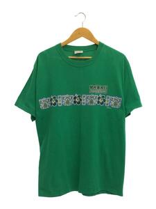 Dole◆推定90s/HAWAII/MADE IN USA/Tシャツ/コットン/GRN/プリント
