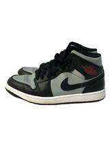 NIKE◆AIR JORDAN 1 MID/554724-096/27.5cm/GRY/ハイカットスニーカー_画像1