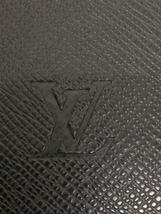 LOUIS VUITTON◆モスコバ_タイガ_BLK/PVC/GRN/内側劣化有/角スレ有/M30034_画像5