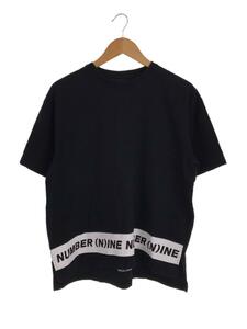NUMBER (N)INE◆Tシャツ/M/コットン/ブラック