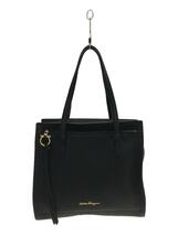 Salvatore Ferragamo◆ショルダーバッグ/レザー/BLK/EZ-21/F216_画像1