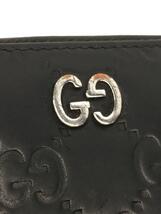 GUCCI◆長サイフ_インターロッキングG_グッチシマ/牛革/BLK/モノグラム/レディース_画像8