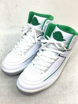 NIKE◆AIR JORDAN 2 RETRO/ハイカットスニーカー/28cm/GRN/グリーン/DR8884-103_画像2