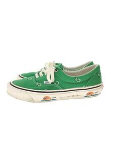 VANS◆ローカットスニーカー/27.5cm/グリーン/緑/キャンバス