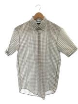 THE NORTH FACE◆S/S B.D SHIRT/L/ポリエステル/GRY/チェック_画像1