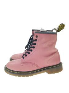 Dr.Martens◆8ホールブーツ/UK6/PNK/レザー/1460