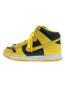 NIKE◆DUNK HIGH SP_ダンク ハイ SP/28cm/YLW