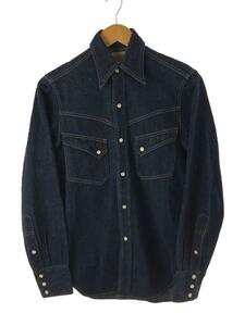 WAREHOUSE◆LONG HORN TYPE DENIM WESTERN SHIRTS/長袖シャツ/34/コットン/Lot3001