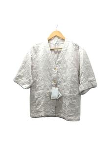 6(ROKU) BEAUTY & YOUTH UNITED ARROWS◆PATCH POKET SHIRT/FREE/コットン/ホワイト/8616-299-0069