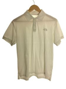 THE NORTH FACE◆S/S COOL BUISINESS POLO_ショートスリーブクールビジネスポロ/XL/コットン/WHT