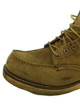 RED WING◆レースアップブーツ/US9/CML/スウェード_画像6