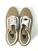 VANS◆OLD SKOOL/オールドスクール/ローカットスニーカー/24.5/ベージュ/コットン/VN0A38G19EN_画像3