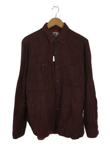 Engineered Garments◆長袖シャツ/M/コットン/レッド/袖口ヨゴレ有