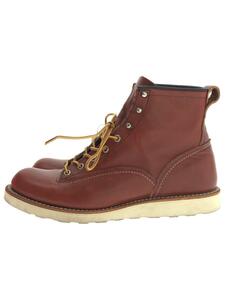 RED WING◆6-INCH LINEMAN BOOT/6 インチラインマンブーツ/27.5cm/BRW/レザー