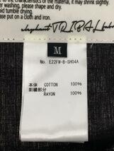 elephant TRIBAL fabrics◆ミリタリージャケット/M/コットン/BLK/E22FW-B-SH04A/Code Embroidery BDU Jac_画像4