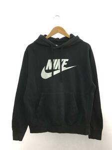 NIKE◆ナイキ/BV2974-010/パーカー/M/コットン/ブラック/プリント