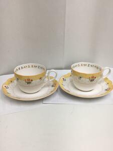 Noritake◆primachina TRUE LOVEカップ&ソーサー/2点セット