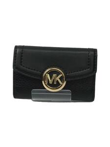 MICHAEL KORS◆キーケース/レザー/BLK/レディース/35F9GFTP5L/マイケルコース/ブラック/黒/