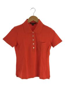 LOUIS VUITTON* polo-shirt /M/ cotton /RED/ plain 