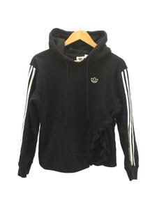 adidas◆HOODIE BLACK 20FW-I/S/コットン/BLK/無地/FU3870