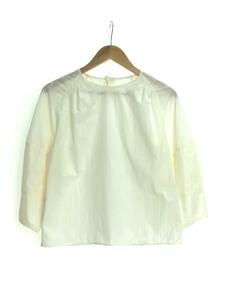 MACPHEE*21ss/ air Lee nylon volume sleeve blouse /7 minute sleeve /36/IVO/12-01-12-0130