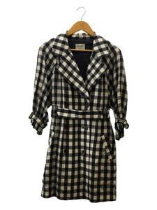 Snidel ◆ Trench Poat/1/-/Navy/Gingham CK/SWFJ141092