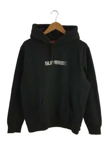 Supreme◆20SS/Motion Logo Hooded Sweatshirt/パーカー/M/コットン/ブラック