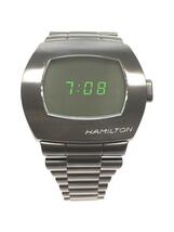 HAMILTON◆PSR MTX/パルサー マトリックス/クォーツ腕時計/デジタル/ブラック/H524340_画像1