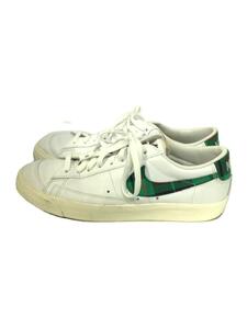 NIKE◆BLAZER LOW 77 PRM/28cm/WHT/レザー/DV0801-100