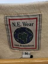 N.E.Wear/90s/USA製/カーディガン(薄手)/M/コットン/WHT_画像3