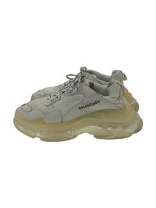 BALENCIAGA◆TRIPLE S CLEAR SOLE/ローカットスニーカー/27.5cm/WHT/541624