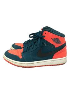 NIKE◆AIR JORDAN 1 RETRO HIGH/エアジョーダンレトロハイ/グリーン/332550-312/26.5