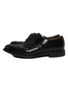 SANDERS◆MILITARY OFFICER SHOE/ドレスシューズ/UK8.5/BLK/レザー/2246B