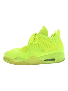 NIKE◆AIR JORDAN 4 RETRO FLYKNIT/エアジョーダンレトロフライニット/イエロー/25cm/YLW