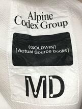 GOLDWIN◆Alpine Codex Group by Goldwin/パーカー/M/コットン/WHT/GL42705AS_画像3