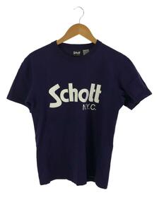Schott◆MADE IN USA/ロゴプリント/Tシャツ/S/コットン/PUP/3183017