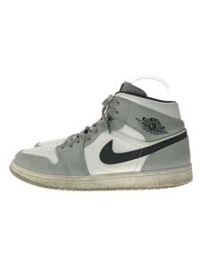 NIKE◆AIR JORDAN 1 MID/28.5cm/GRY