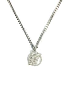 D.TT.K◆ICE TT PAVE NECKLACE/ジルコニアネックレス/-/ジルコニア/SLV/トップ有/メンズ